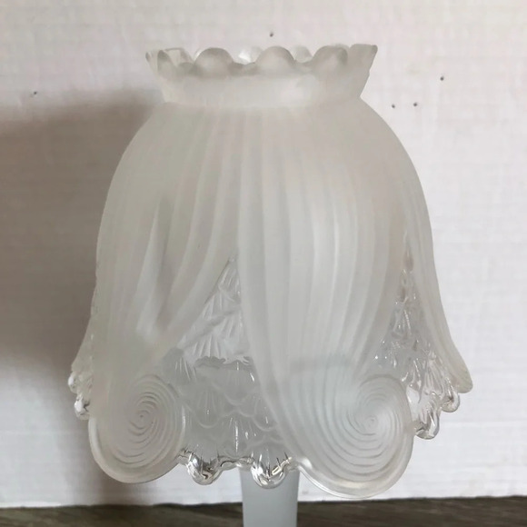 Partylite Clairmont  Frosted Fairy Light Candle Holder - Picture 4 of 8